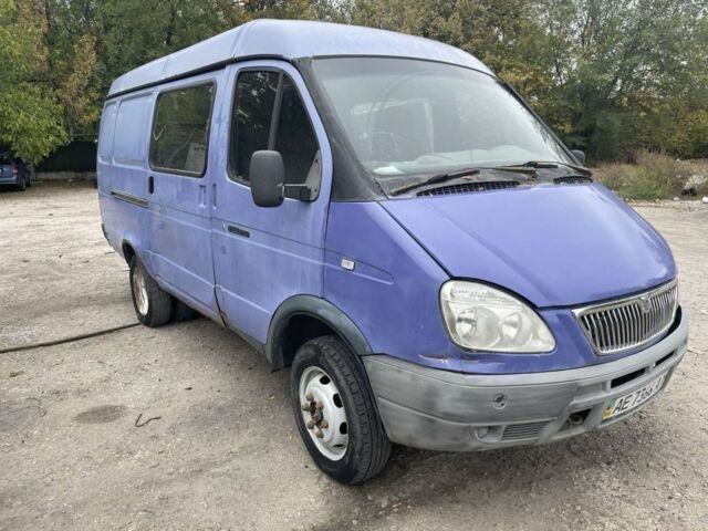 Синій ГАЗ 3221 Газель, об'ємом двигуна 2.4 л та пробігом 3 тис. км за 1300 $, фото 1 на Automoto.ua