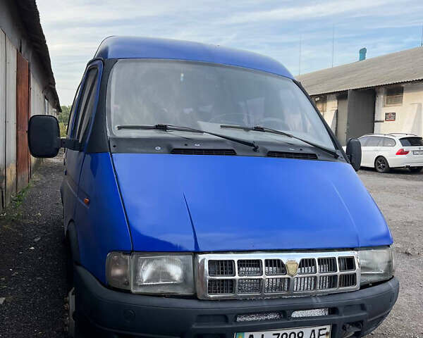 Синий ГАЗ 3221 Газель, объемом двигателя 2.3 л и пробегом 100 тыс. км за 1500 $, фото 1 на Automoto.ua