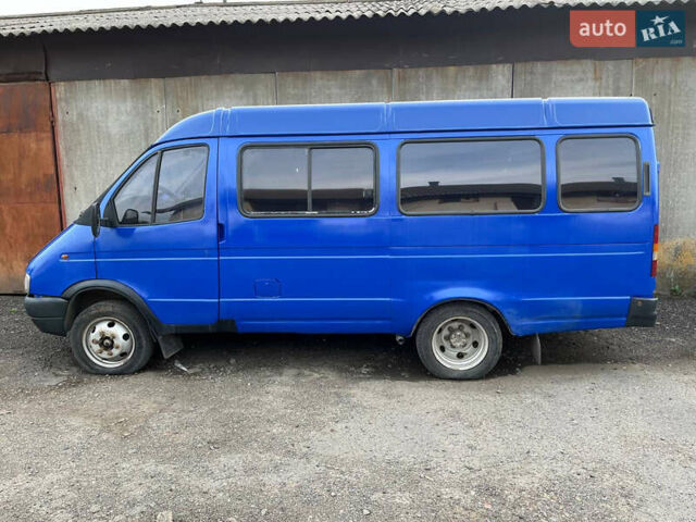 Синий ГАЗ 3221 Газель, объемом двигателя 2.3 л и пробегом 100 тыс. км за 1500 $, фото 2 на Automoto.ua