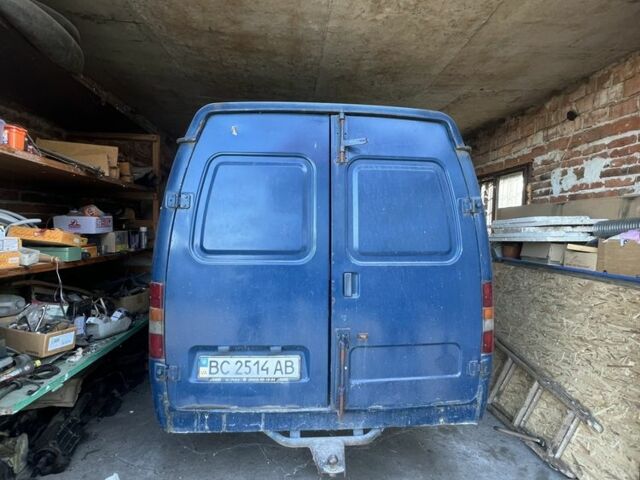 Синий ГАЗ 3221 Газель, объемом двигателя 2.3 л и пробегом 333 тыс. км за 1600 $, фото 4 на Automoto.ua