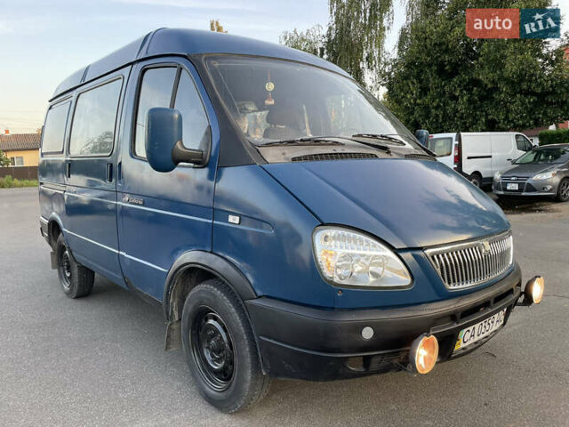Синий ГАЗ 3221 Газель, объемом двигателя 2.3 л и пробегом 200 тыс. км за 2600 $, фото 2 на Automoto.ua