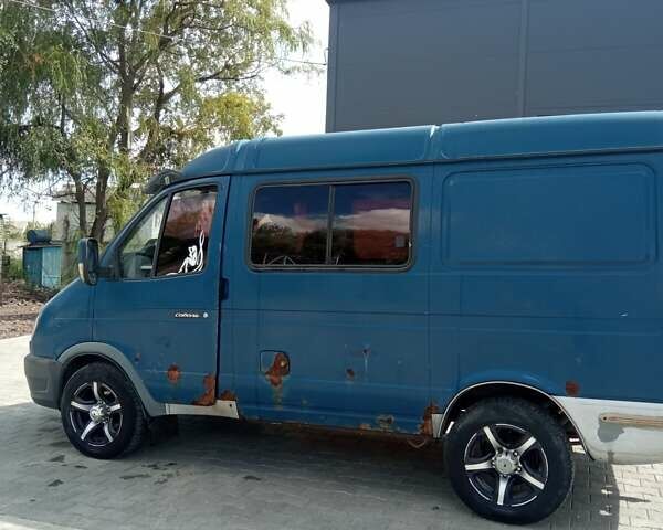 Синий ГАЗ 3221 Газель, объемом двигателя 2.46 л и пробегом 207 тыс. км за 2000 $, фото 8 на Automoto.ua