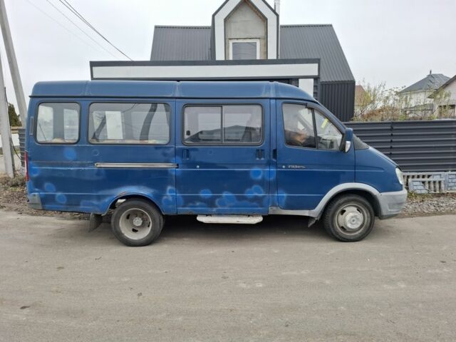Синий ГАЗ 3221 Газель, объемом двигателя 2.5 л и пробегом 2 тыс. км за 1999 $, фото 2 на Automoto.ua