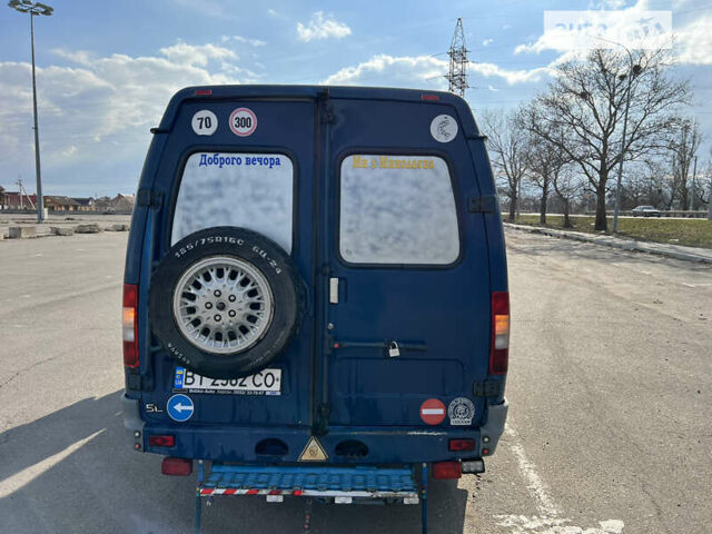 Синій ГАЗ 3221 Газель, об'ємом двигуна 2.46 л та пробігом 202 тис. км за 2750 $, фото 4 на Automoto.ua