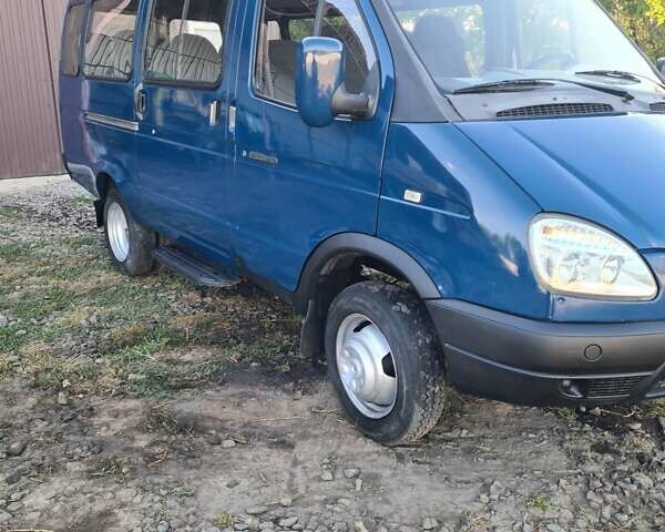 Синій ГАЗ 3221 Газель, об'ємом двигуна 2.89 л та пробігом 140 тис. км за 4800 $, фото 2 на Automoto.ua