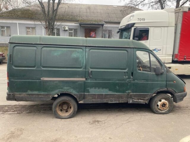 Зеленый ГАЗ 3221 Газель, объемом двигателя 2.3 л и пробегом 111 тыс. км за 757 $, фото 1 на Automoto.ua