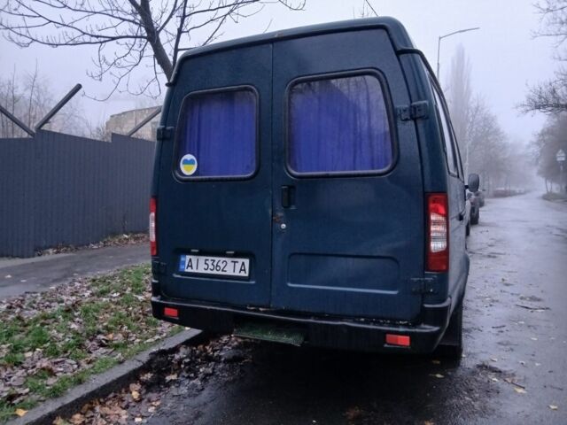 Зеленый ГАЗ 3221 Газель, объемом двигателя 2.5 л и пробегом 150 тыс. км за 1420 $, фото 3 на Automoto.ua