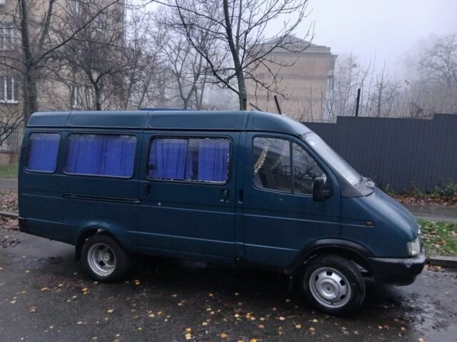 Зеленый ГАЗ 3221 Газель, объемом двигателя 2.5 л и пробегом 150 тыс. км за 1420 $, фото 2 на Automoto.ua