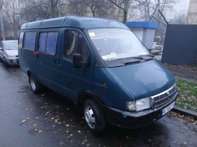 Зеленый ГАЗ 3221 Газель, объемом двигателя 2.5 л и пробегом 150 тыс. км за 1420 $, фото 12 на Automoto.ua