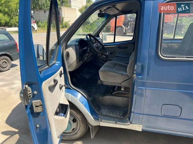 Синий ГАЗ 32213 Газель, объемом двигателя 2.4 л и пробегом 88 тыс. км за 3499 $, фото 7 на Automoto.ua