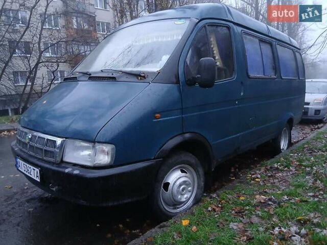 Зеленый ГАЗ 32213 Газель, объемом двигателя 2.5 л и пробегом 130 тыс. км за 1415 $, фото 6 на Automoto.ua