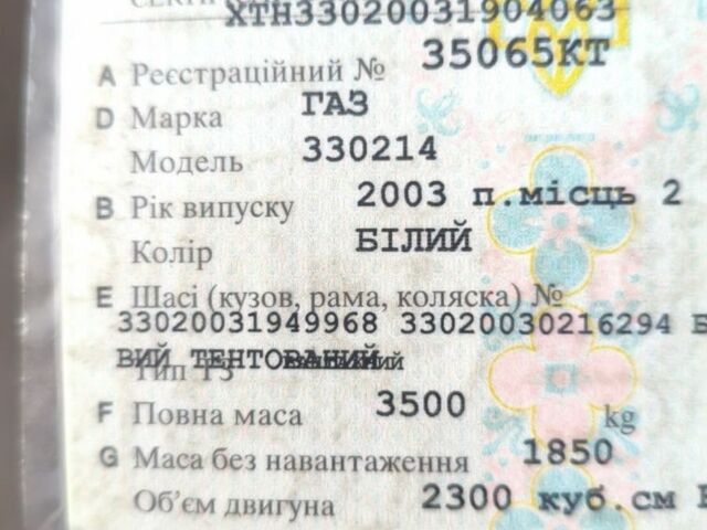 Белый ГАЗ 3302 ГАЗель, объемом двигателя 10 л и пробегом 2 тыс. км за 3000 $, фото 7 на Automoto.ua