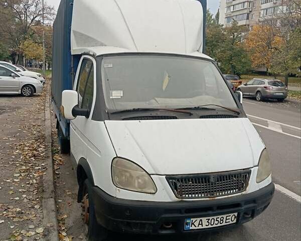 Білий ГАЗ 3302 ГАЗель, об'ємом двигуна 2.46 л та пробігом 100 тис. км за 1500 $, фото 1 на Automoto.ua