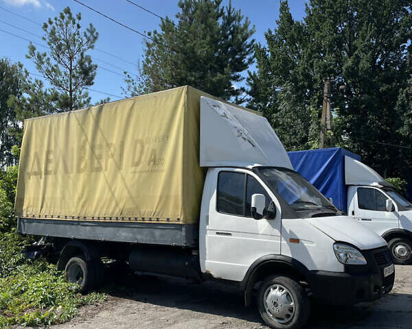 Белый ГАЗ 3302 ГАЗель, объемом двигателя 2.46 л и пробегом 353 тыс. км за 3600 $, фото 1 на Automoto.ua