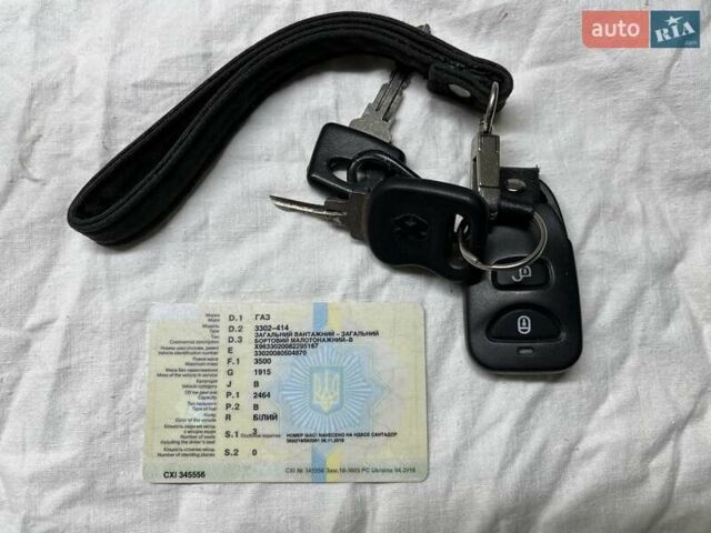 Білий ГАЗ 3302 ГАЗель, об'ємом двигуна 2.46 л та пробігом 142 тис. км за 3137 $, фото 11 на Automoto.ua