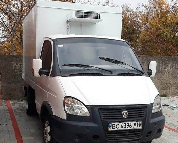 Белый ГАЗ 3302 ГАЗель, объемом двигателя 2.3 л и пробегом 442 тыс. км за 2600 $, фото 1 на Automoto.ua