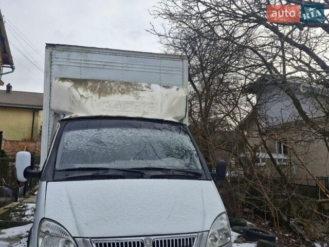 Белый ГАЗ 3302 ГАЗель, объемом двигателя 2.46 л и пробегом 300 тыс. км за 4000 $, фото 1 на Automoto.ua