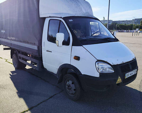 Белый ГАЗ 3302 ГАЗель, объемом двигателя 2.46 л и пробегом 80 тыс. км за 3300 $, фото 1 на Automoto.ua