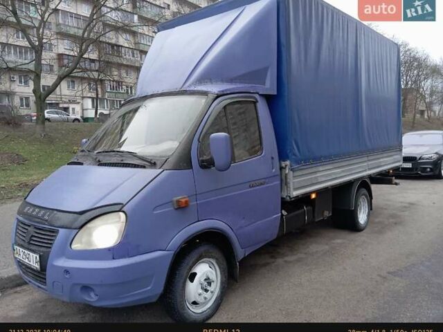 Фиолетовый ГАЗ 3302 ГАЗель, объемом двигателя 2.4 л и пробегом 386 тыс. км за 3600 $, фото 1 на Automoto.ua