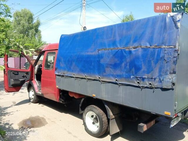 Червоний ГАЗ 3302 ГАЗель, об'ємом двигуна 2.89 л та пробігом 385 тис. км за 3200 $, фото 3 на Automoto.ua