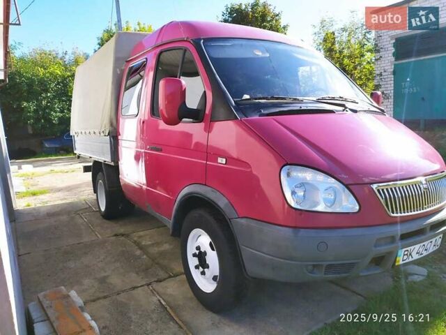 Червоний ГАЗ 3302 ГАЗель, об'ємом двигуна 2.28 л та пробігом 92 тис. км за 4100 $, фото 1 на Automoto.ua