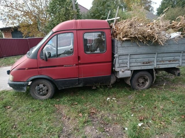 Красный ГАЗ 3302 ГАЗель, объемом двигателя 2.4 л и пробегом 1 тыс. км за 5889 $, фото 1 на Automoto.ua