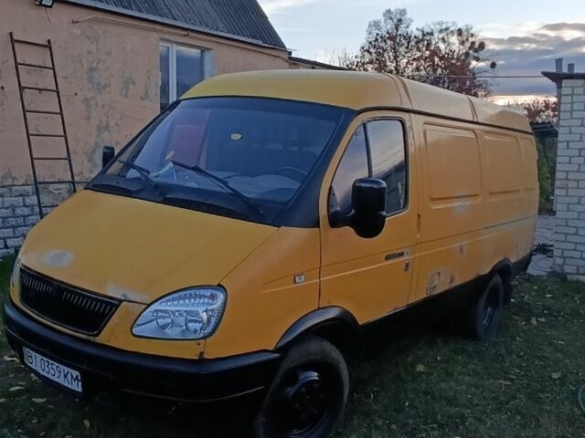 Желтый ГАЗ 3302 ГАЗель, объемом двигателя 2.4 л и пробегом 250 тыс. км за 1150 $, фото 1 на Automoto.ua