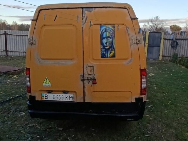 Желтый ГАЗ 3302 ГАЗель, объемом двигателя 2.4 л и пробегом 250 тыс. км за 1150 $, фото 3 на Automoto.ua