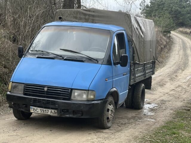 Синий ГАЗ 3302 ГАЗель, объемом двигателя 2.5 л и пробегом 340 тыс. км за 1500 $, фото 2 на Automoto.ua