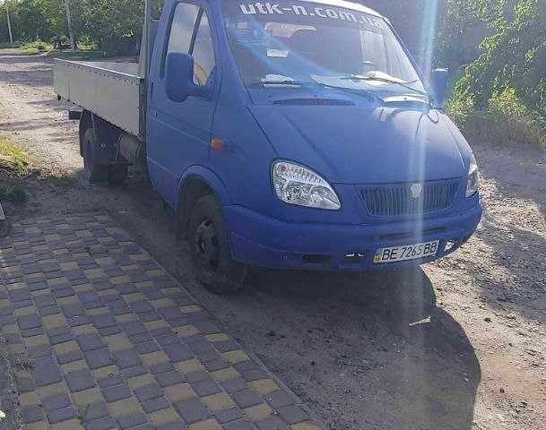 ГАЗ 3302 ГАЗель 2006 у Миколаєві на Automoto.ua Синій ГАЗ 3302 ГАЗель, об'ємом двигуна 2.3 л та пробігом 777 тис. км за 3200 $, фото 1 на Automoto.ua