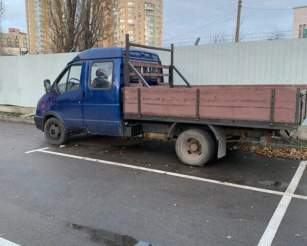 Синий ГАЗ 3302 ГАЗель, объемом двигателя 2.46 л и пробегом 210 тыс. км за 3600 $, фото 3 на Automoto.ua