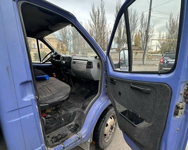 Синій ГАЗ 3302 ГАЗель, об'ємом двигуна 2.46 л та пробігом 505 тис. км за 1900 $, фото 2 на Automoto.ua