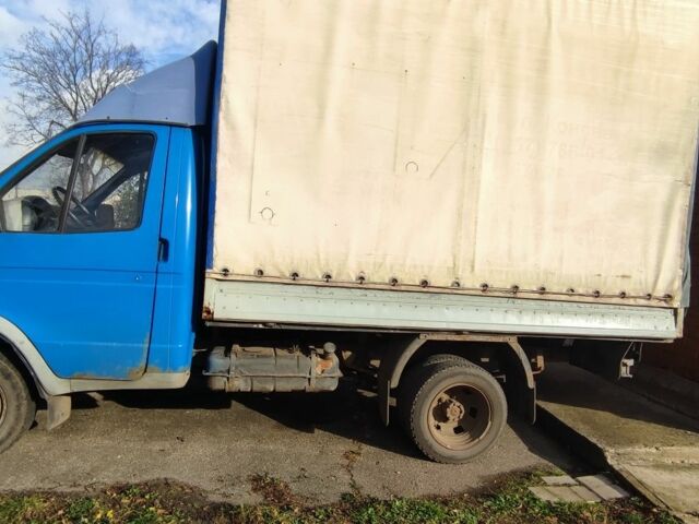 Синий ГАЗ 3302 ГАЗель, объемом двигателя 2.5 л и пробегом 650 тыс. км за 2500 $, фото 1 на Automoto.ua