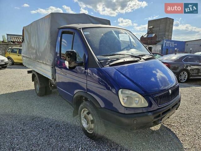 Синий ГАЗ 3302 ГАЗель, объемом двигателя 2.46 л и пробегом 183 тыс. км за 2250 $, фото 2 на Automoto.ua