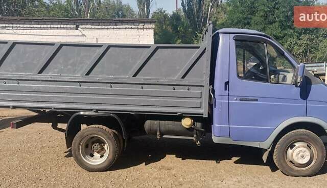 Синий ГАЗ 3302 ГАЗель, объемом двигателя 2.46 л и пробегом 200 тыс. км за 4500 $, фото 2 на Automoto.ua