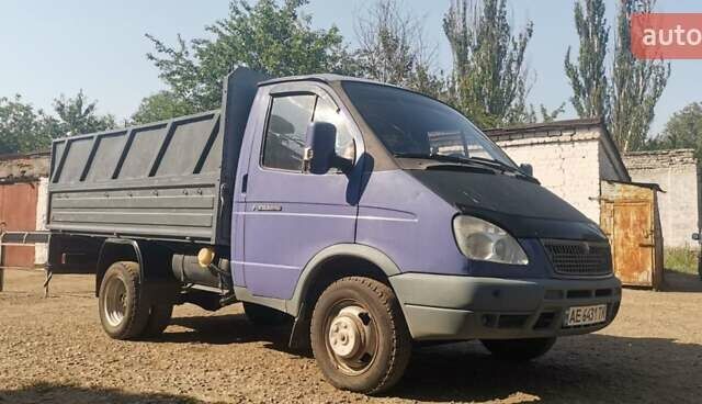 Синий ГАЗ 3302 ГАЗель, объемом двигателя 2.46 л и пробегом 200 тыс. км за 4500 $, фото 1 на Automoto.ua