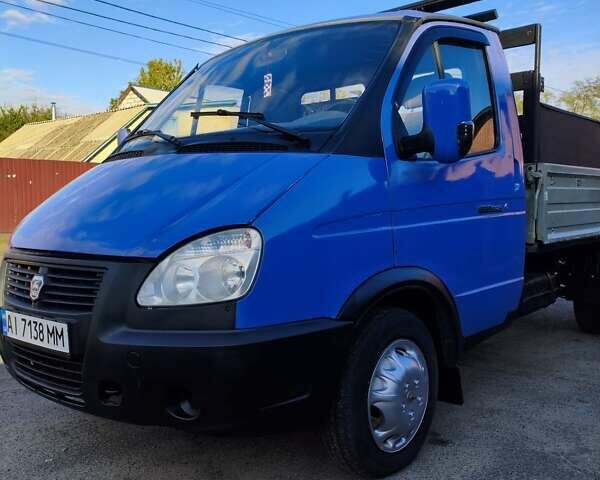 Синий ГАЗ 3302 ГАЗель, объемом двигателя 2.46 л и пробегом 429 тыс. км за 5950 $, фото 1 на Automoto.ua