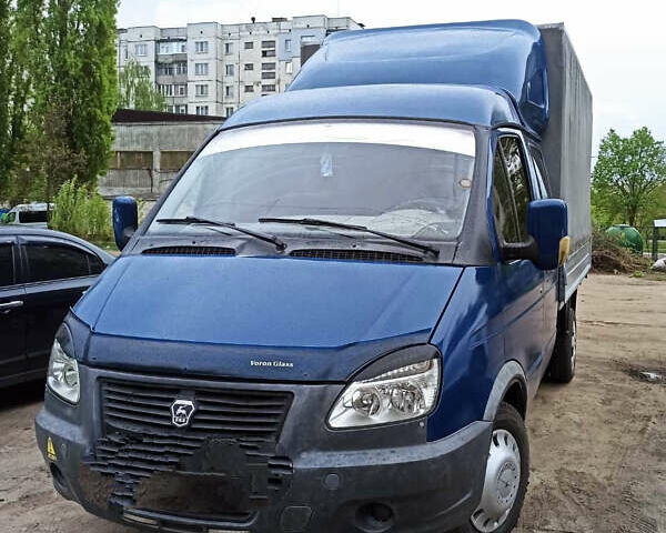 Синий ГАЗ 3302 ГАЗель, объемом двигателя 2.4 л и пробегом 270 тыс. км за 4850 $, фото 1 на Automoto.ua