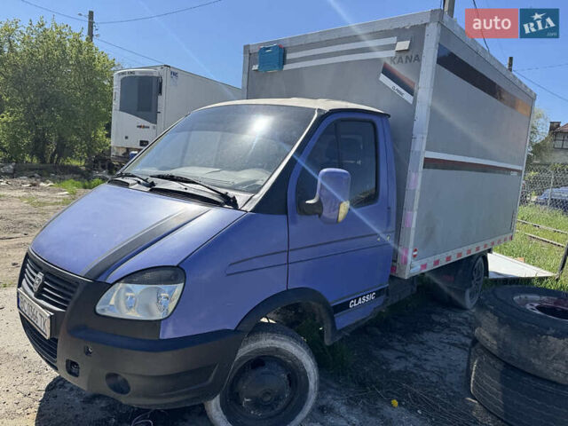 Синій ГАЗ 3302 ГАЗель, об'ємом двигуна 2.5 л та пробігом 240 тис. км за 3950 $, фото 1 на Automoto.ua
