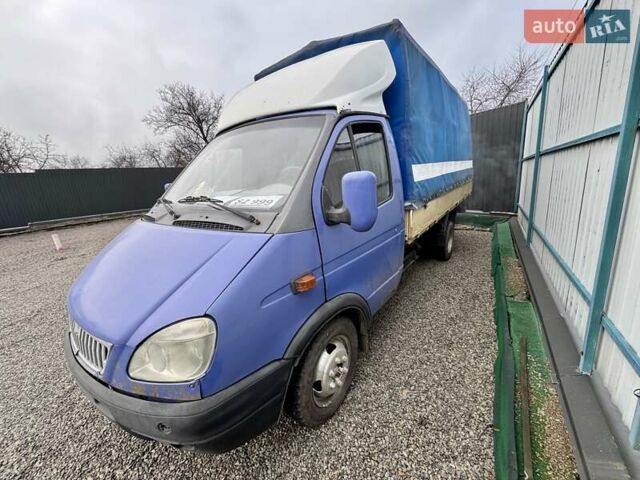 Синий ГАЗ 3302 ГАЗель, объемом двигателя 2.46 л и пробегом 248 тыс. км за 2999 $, фото 1 на Automoto.ua