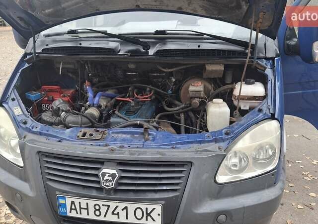 Синий ГАЗ 3302 ГАЗель, объемом двигателя 2.46 л и пробегом 206 тыс. км за 5000 $, фото 9 на Automoto.ua
