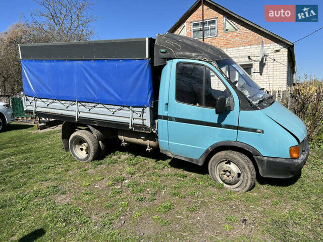 Синий ГАЗ 3302 ГАЗель, объемом двигателя 2.45 л и пробегом 250 тыс. км за 700 $, фото 1 на Automoto.ua