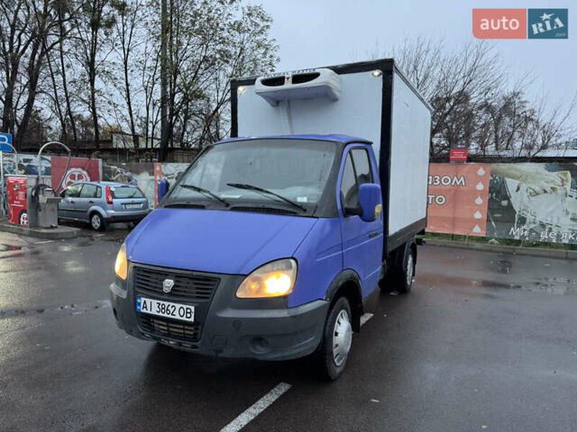 Синій ГАЗ 3302 ГАЗель, об'ємом двигуна 2.46 л та пробігом 390 тис. км за 3100 $, фото 1 на Automoto.ua