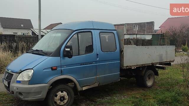 Синій ГАЗ 3302 ГАЗель, об'ємом двигуна 2.89 л та пробігом 250 тис. км за 4800 $, фото 1 на Automoto.ua