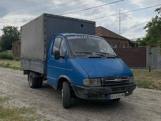 Синий ГАЗ 3302 ГАЗель, объемом двигателя 2.4 л и пробегом 350 тыс. км за 1200 $, фото 1 на Automoto.ua