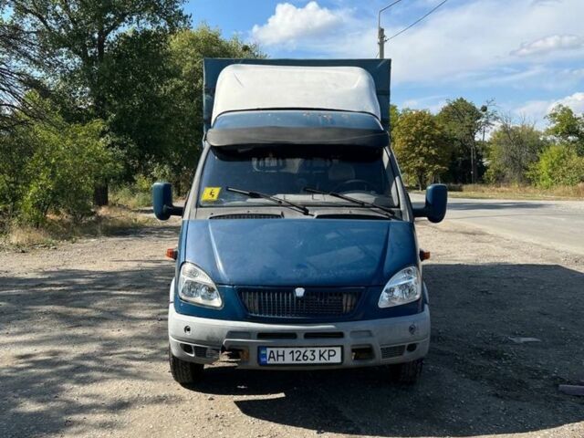 Синий ГАЗ 3302 ГАЗель, объемом двигателя 2.3 л и пробегом 178 тыс. км за 4400 $, фото 2 на Automoto.ua