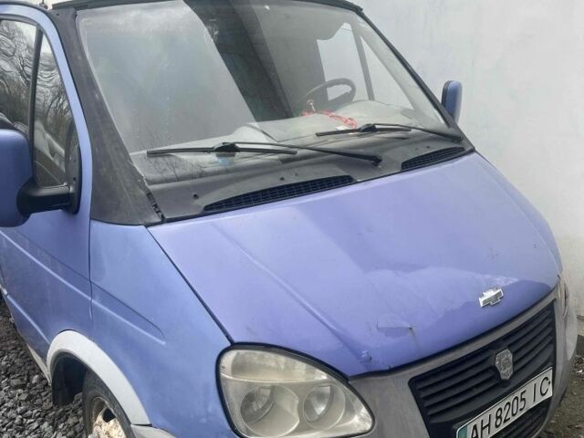 Синий ГАЗ 3302 ГАЗель, объемом двигателя 2.5 л и пробегом 335 тыс. км за 2000 $, фото 2 на Automoto.ua