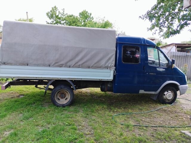 Синий ГАЗ 3302 ГАЗель, объемом двигателя 2.5 л и пробегом 77 тыс. км за 5200 $, фото 1 на Automoto.ua