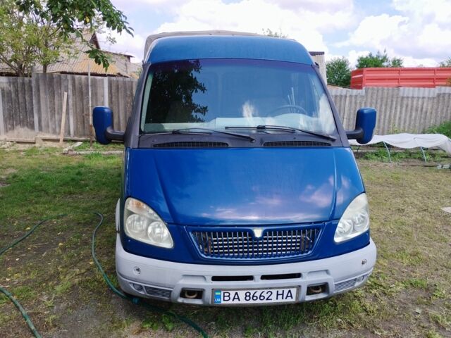 Синій ГАЗ 3302 ГАЗель, об'ємом двигуна 2.5 л та пробігом 77 тис. км за 4650 $, фото 1 на Automoto.ua