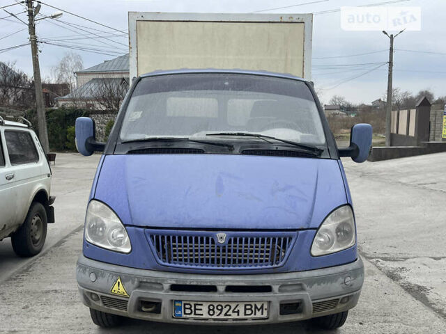 Синий ГАЗ 3302 ГАЗель, объемом двигателя 2.46 л и пробегом 250 тыс. км за 2400 $, фото 1 на Automoto.ua